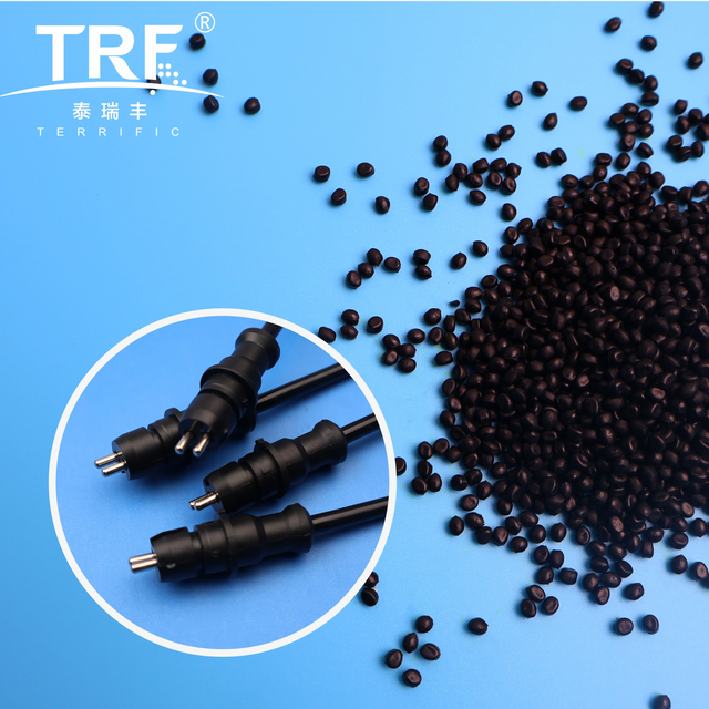 TPE Raw MaterialThermoplastic Elastomer for Automotive High Hardness Overmolded Wire Harness Material Customized TPE Resin