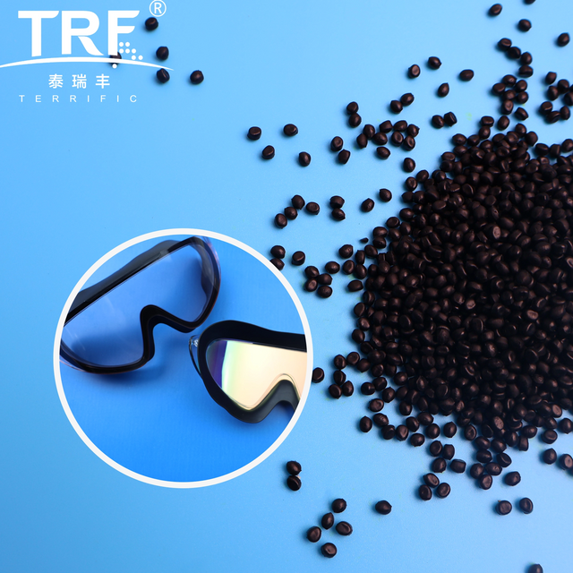 Plastic Raw Materials Thermoplastic Elastomer TPE/TPR/TPU Granules for Swimming Goggles