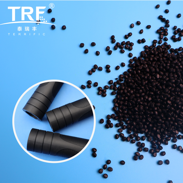 TPE/TPR/TPV Raw Material Thermoplastic Elastomer TPE Resin for Customized Bicycle Grip Material