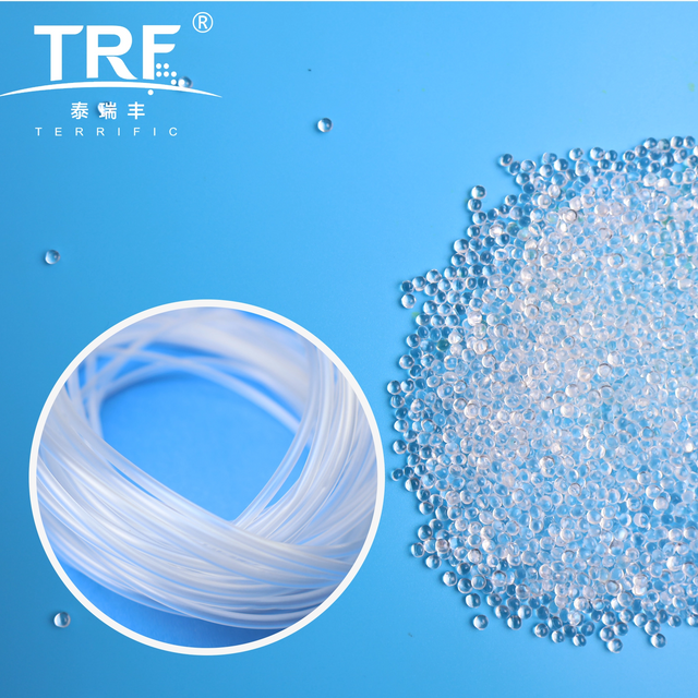 Plastic Raw Materials Polyurethane Thermoplastic Elastomers TPE/TPR/TPU Granular Materials for Medical Catheters