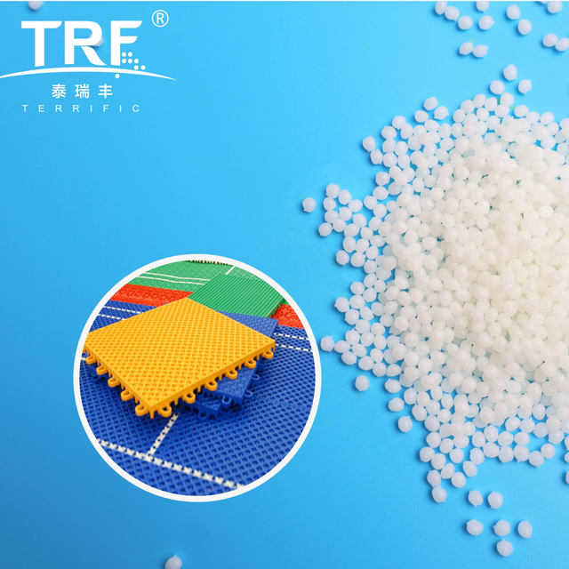 Plastic Raw Materials Thermoplastic Elastomers TPE/TPR/TPU Granules for Sports Floors