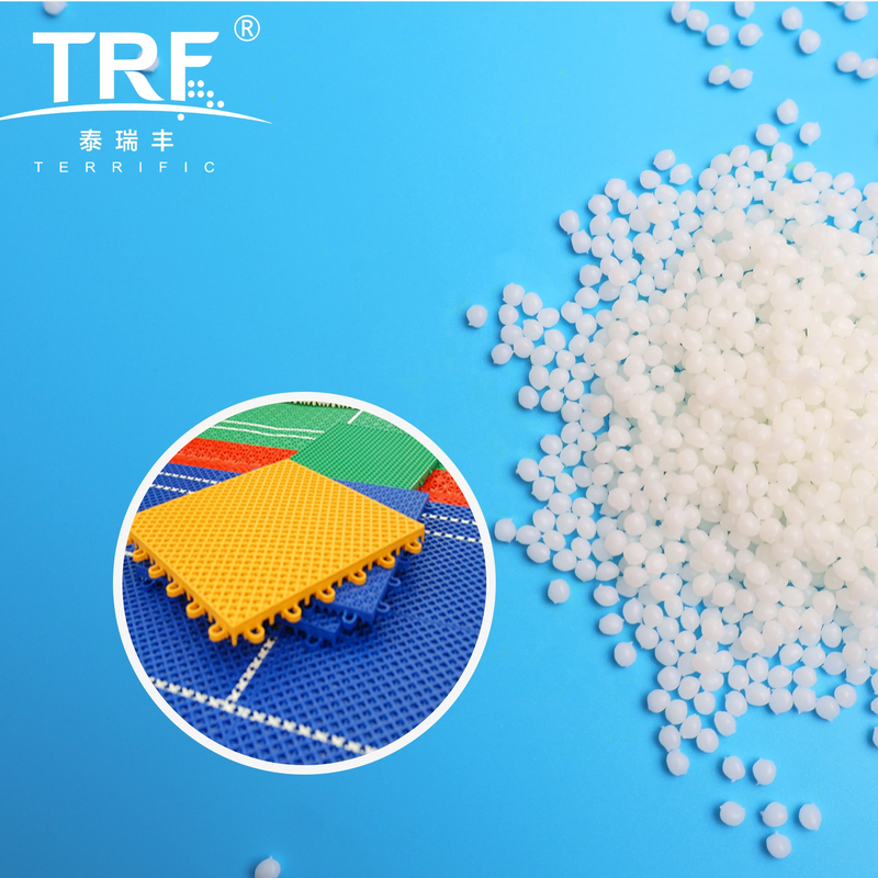 Plastic Raw Materials Thermoplastic Elastomers TPE/TPR/TPU Granules for Sports Floors