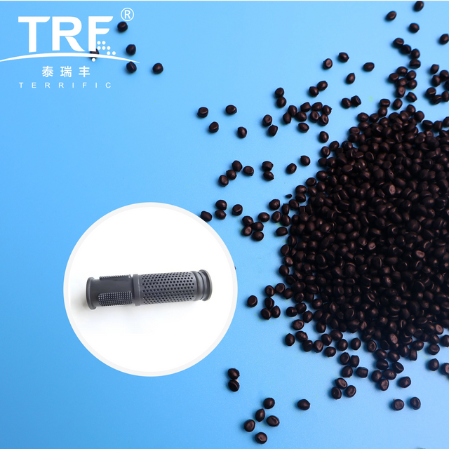 Plastic Raw Materials Thermoplastic Elastomers TPE/TPR/TPU Granules for Bicycle Handlebar Gloves