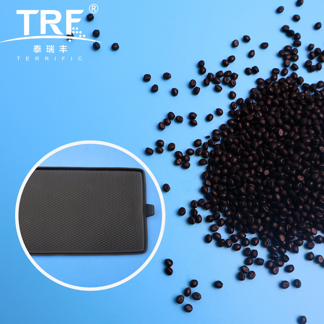 TPE/TPV raw materials Thermoplastic elastomers for customization of automotive soft mats TPE resin