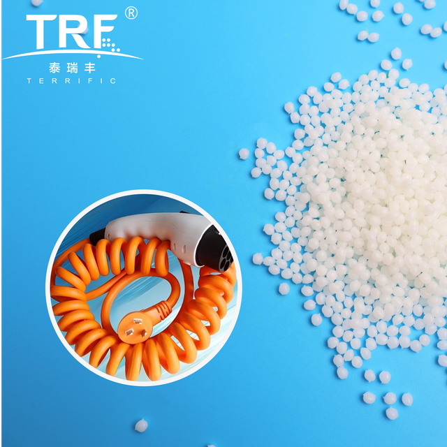 Plastic Raw Materials Thermoplastic Elastomers TPE/TPR/TPU Pellets for Car Charging Guns