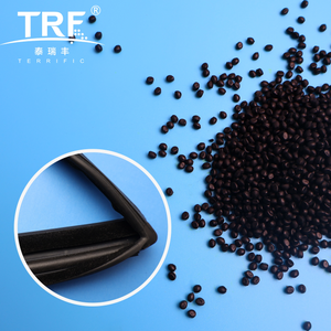 Plastic Raw Materials Thermoplastic Elastomer TPE/TPR/TPU Particles for Automotive Flocking Corner Joints