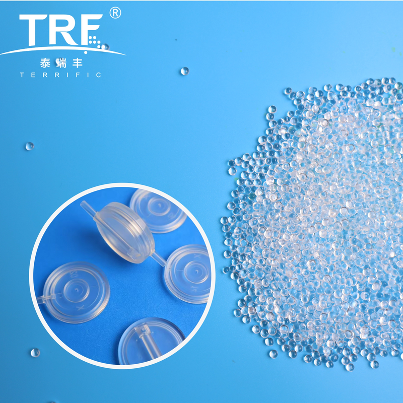 TPE Raw MaterialThermoplastic Elastomer for Customized Precision Filter Discs TPE Resin