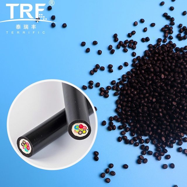 Plastic Raw Materials Thermoplastic Elastomers TPE/TPR/TPU Granules for Drag Chain Cables